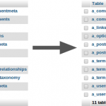 Changement de préfixe dans les tables WordPress