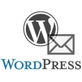 Logo WordPress avec email